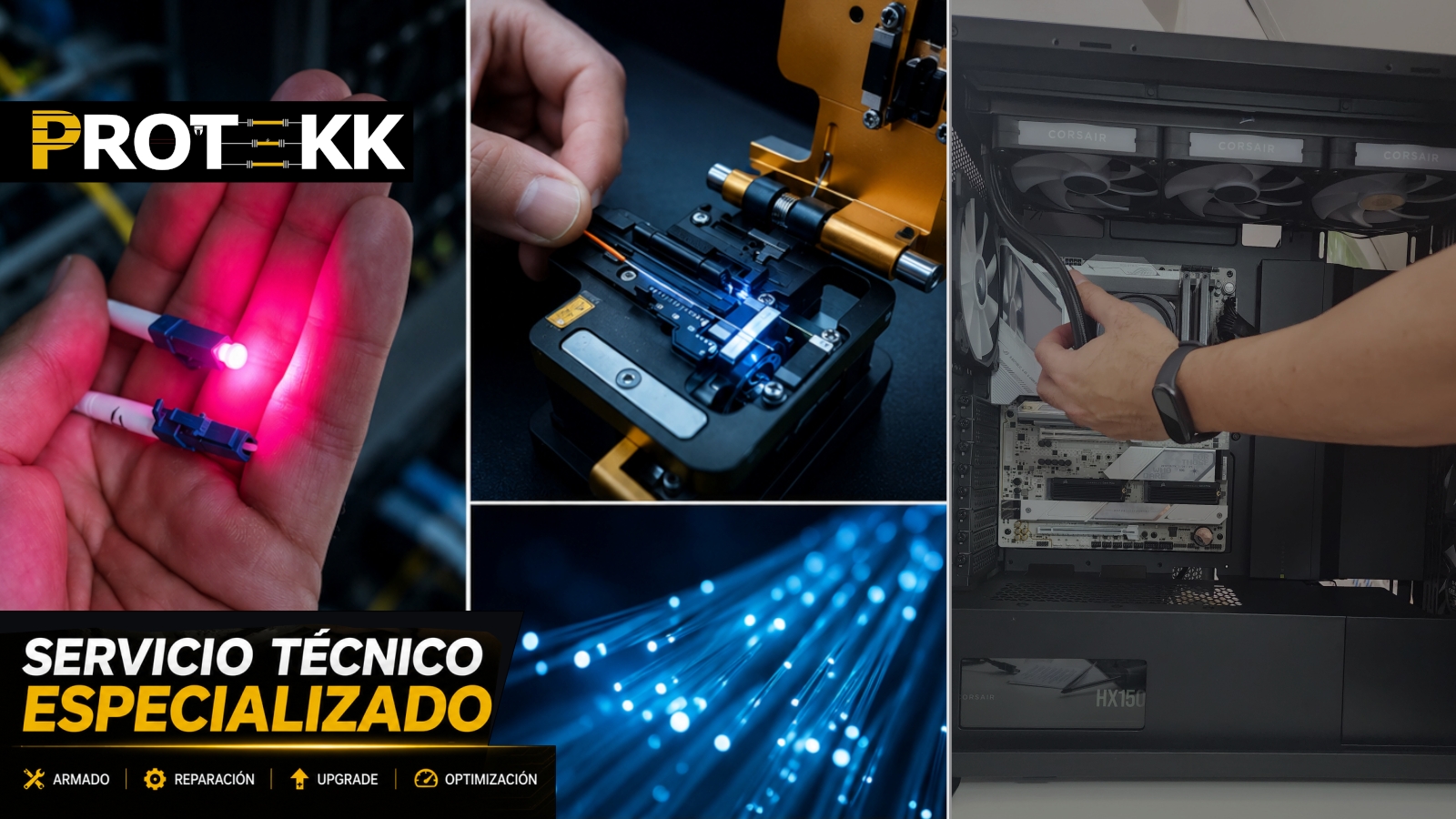 Fibra óptica y enlaces especiales